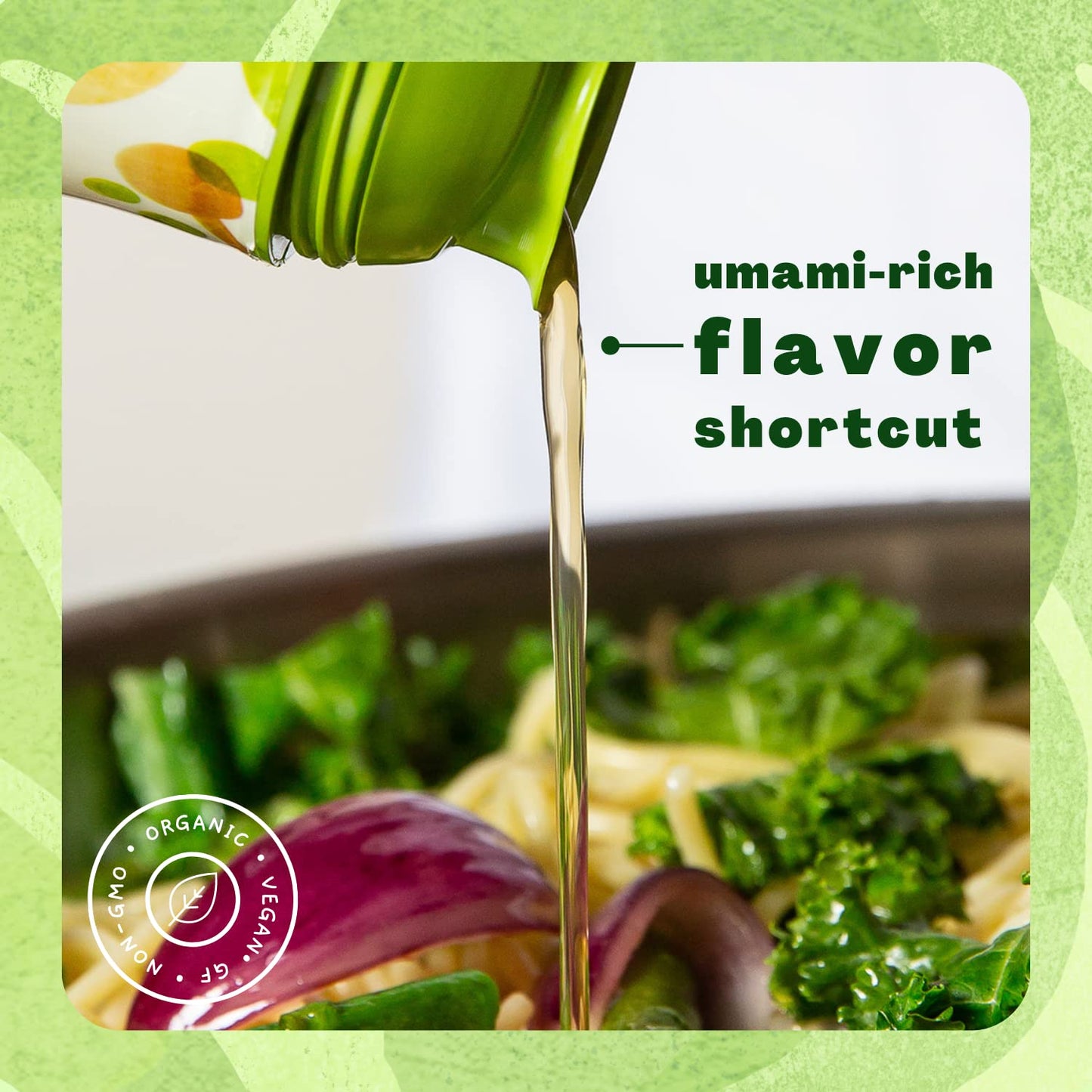Yondu Vegetable Umami - Premium Umami Seasoning Sauce - Vegan - Organic - Gluten Free - Nongmo - No Added MSG - Great for Soups, Stir-Fries & Sauces (5.1 Fl Oz (Pack of 1))