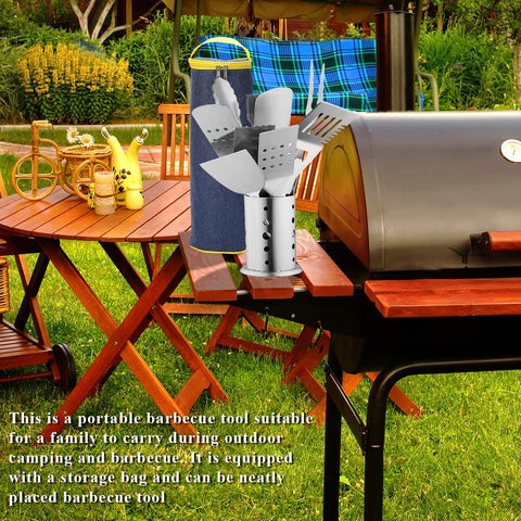 Image of Grill Accessories Kit 10 Pieces with a Utensils Holder, Stainless Steel Handle Assemble with Baklite Make It No Melting No Coming off and Heat Resistant, Grilling BBQ Griddle Accessories