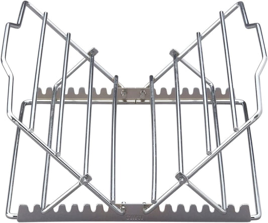 HIC Kitchen Adjustable Wire Roasting Baking Broiling Rack, 11.25-Inches X 10.625-