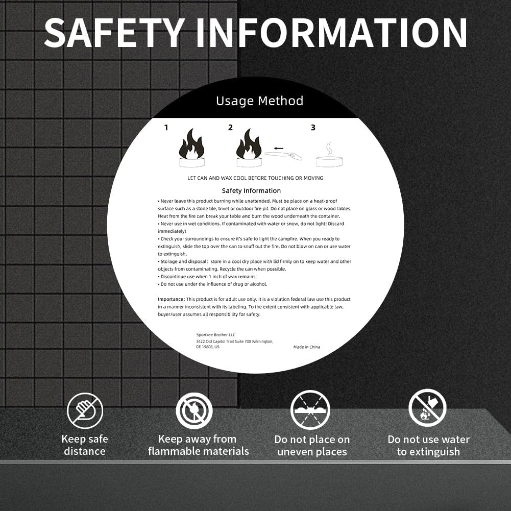 4 Pack Tabletop Portable Campfire Mini Fire Pit for S'Mores Maker, Portable Bonfire Birthday Christmas Set, Great for Picnics Party and Home Indoor Decoration