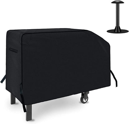 NEXCOVER 28 Inch Griddle Cover | for Blackstone 28 Inch 2 Burner Griddle Cooking Station | Waterproof Heavy Duty Gas Grill Cover | 600D Polyester Anti-Uv Canvas Flat Top BBQ Cover with Support Pole.