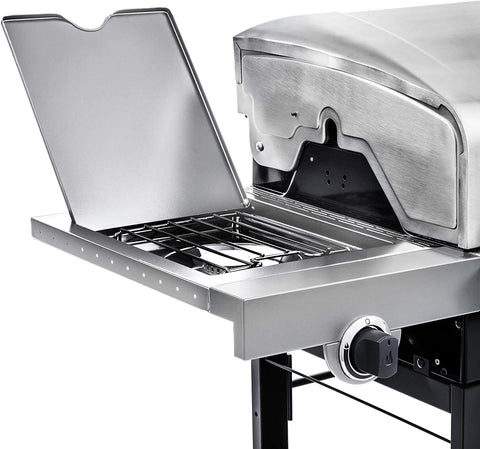 Image of Performance Series Convective 4-Burner with Side Burner Cart Propane Gas Stainless Steel Grill - 463377319