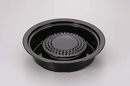 Korean Cookware Aburi Stove Top Grill Pan, Black, (CB-P-AM3)
