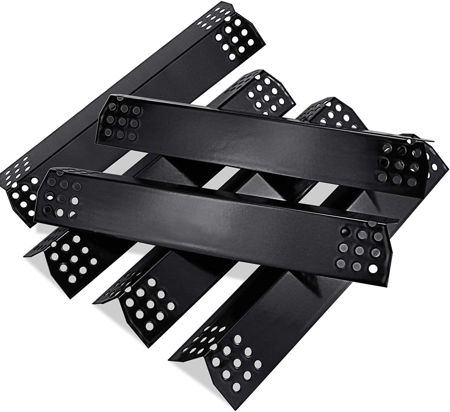 Grill Replacement Parts for Nexgrill 720-0896B 720-0896C 720-0882A 720-0896 720-0925 Grills, 6 Pack Heat Plates Flame Tamers for Nexgrill Deluxe 6 Burner Grills, Grill Master 720 0697 Heat Shields