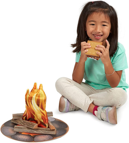 Melissa & Doug Let'S Explore Campfire S'Mores Play Set - Play Campfire Sets for Kids Ages 3+