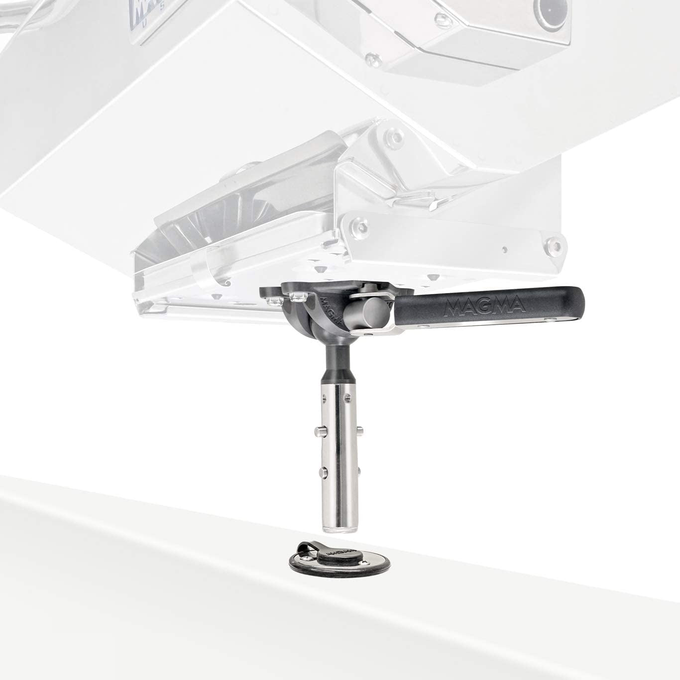 Products T10-327, Mount, Flush Deck Socket W/Adjustable Levelock, Locking, (SD) Grill / (SM) Table, One Size