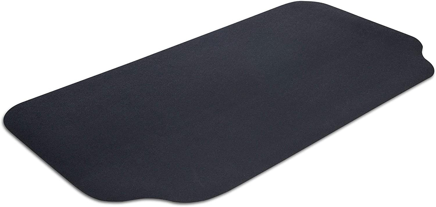 under the Grill Protective Deck and Patio Mat, 39 X 72 Inches, Black