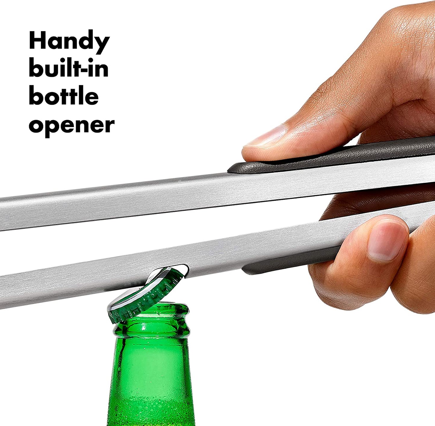 Good Grips Grilling Tools, Tongs and Turner Set, Black