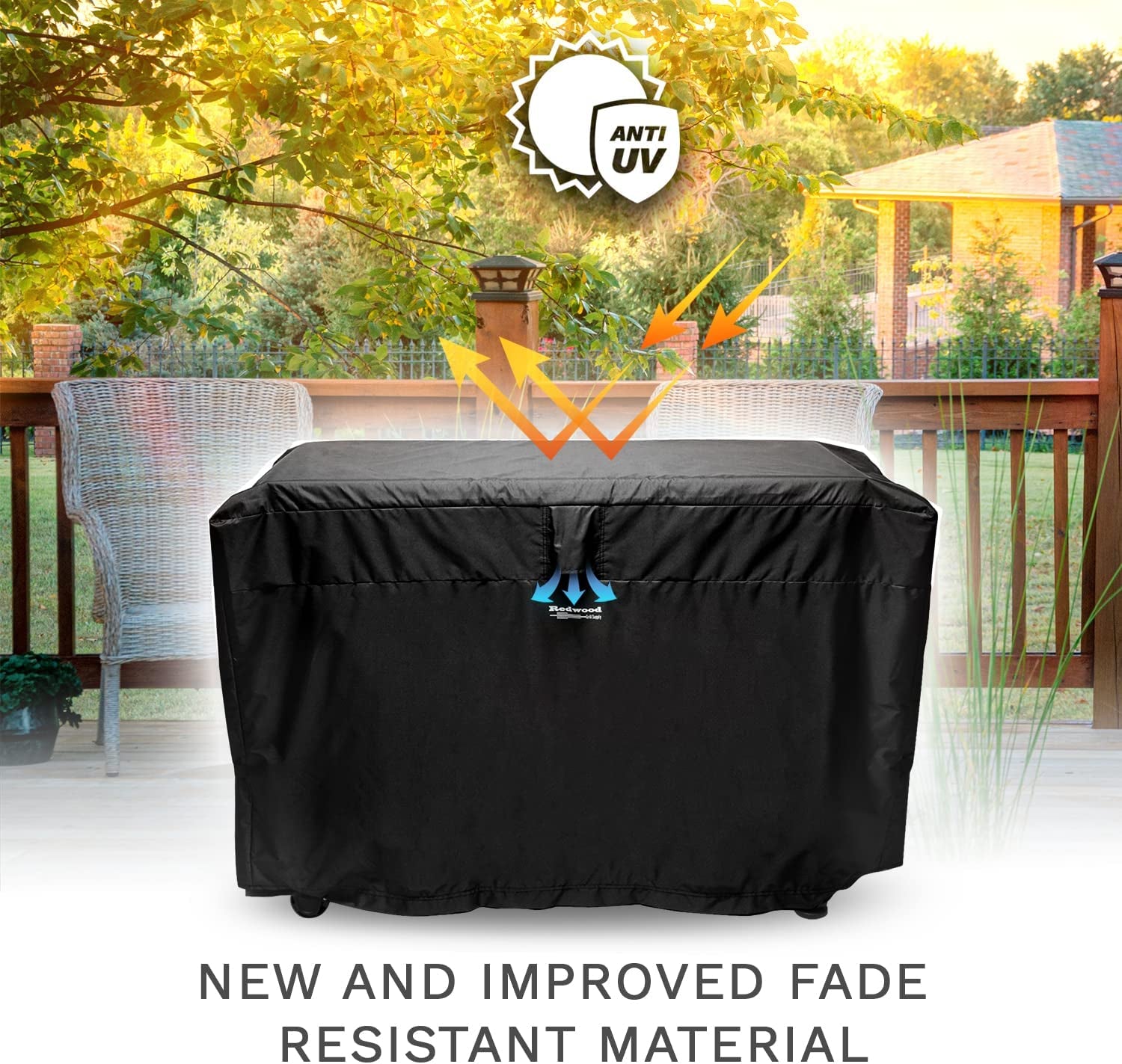 Cover for Keter Unity XL, Portable Prep Tables and Flat Top Grills. Must Have BBQ, Grilling and Outdoor Cooking Accessory. Breathable, Waterproof, UV and Weather Resistant - 55" X 24" X 33.5"