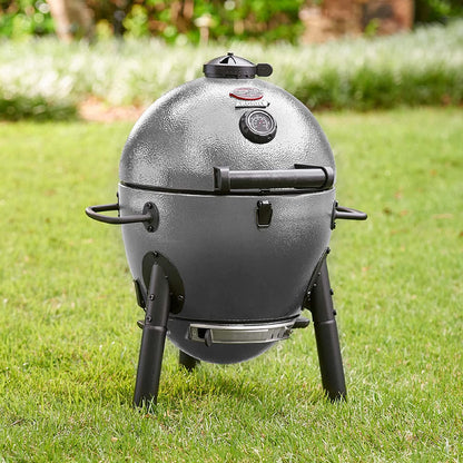E86714 AKORN Jr. Kamado, Ash Portable Charcoal Grill