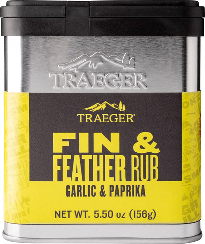 Burger Rub & SPC176 Fin and Feather Rub with Garlic and Paprika
