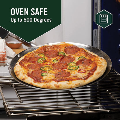 Hybrid Nonstick Griddle Pan, 12-Inch, Stay-Cool Handle, Dishwasher and Oven Safe, Induction Ready, Compatible with All Cooktops