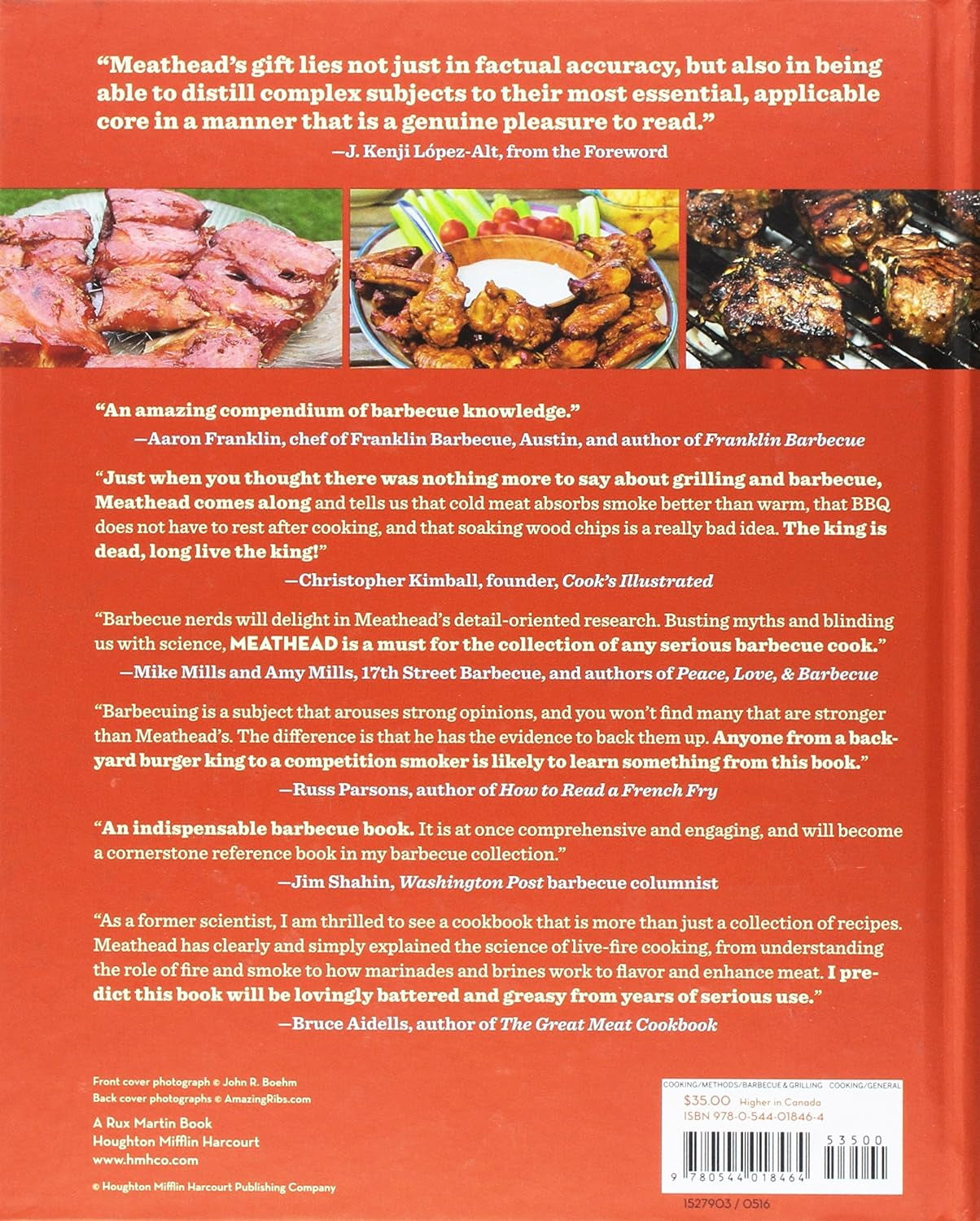 Meathead: the Science of Great Barbecue and Grilling