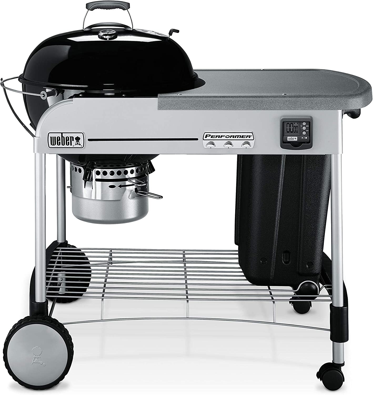 Weber Performer Premium Charcoal Grill, 22-Inch, Black