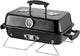 Portable Charcoal Grill, Tabletop Outdoor Barbecue Smoker, Small BBQ Grill for Outdoor Cooking Backyard Camping Picnics Beach by DNKMOR BLACK