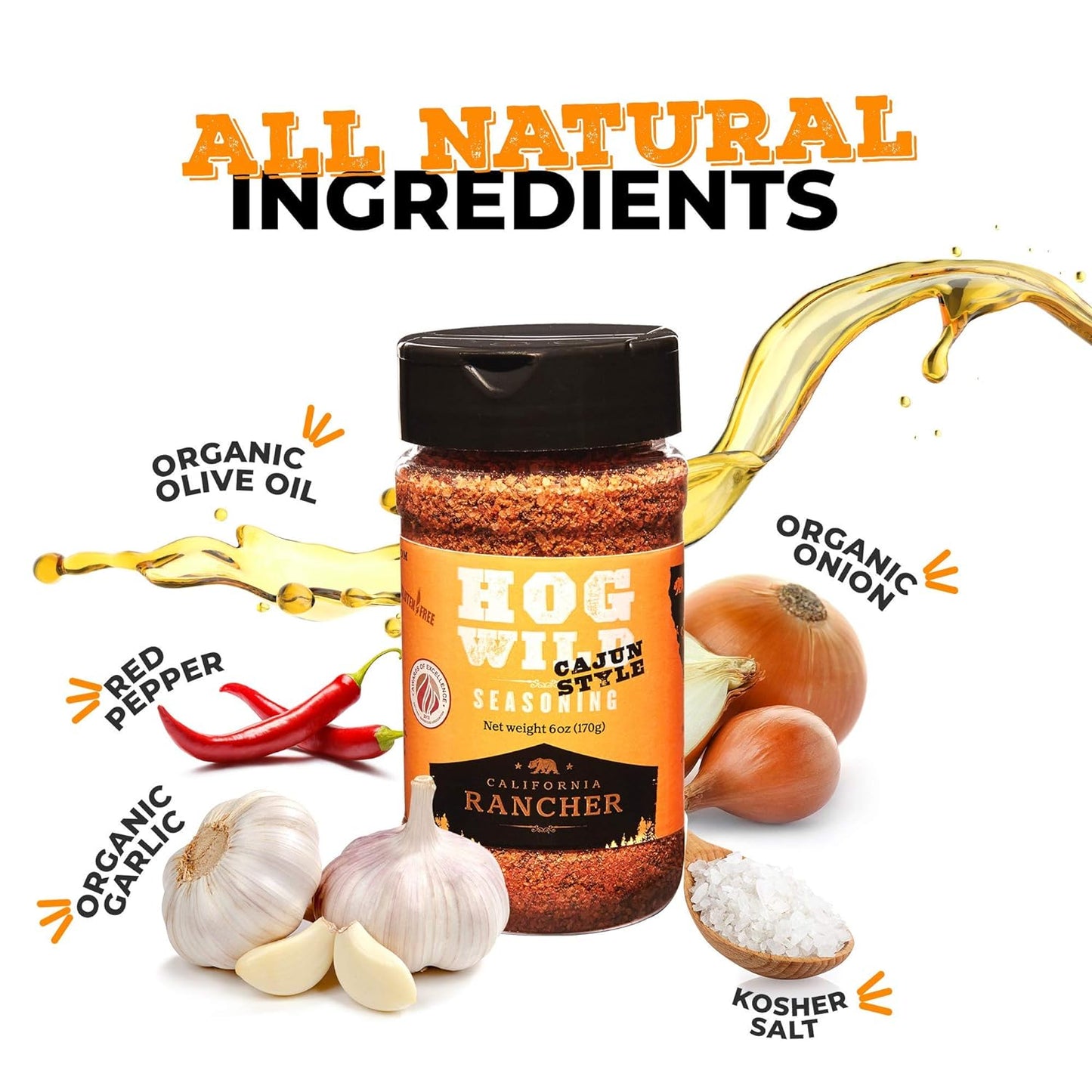 - Monterey Seafood Seasoning and Hog Wild Cajun Seasoning, Gluten-Free Bbq Rubs and Spices for Smoking