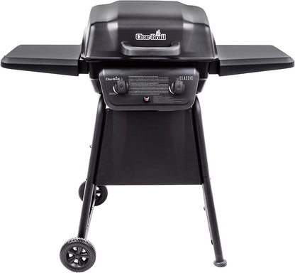 American Gourmet 463672717 Classic 280 2-Burner Liquid Propane Gas Grill, No Side, Black