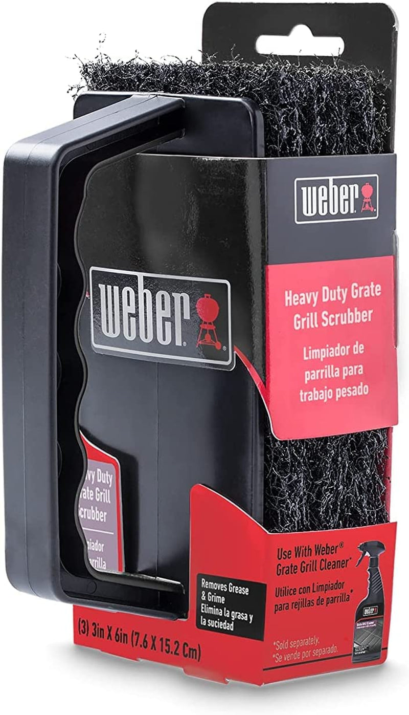Scubber Grill Grate Scrubber, Black