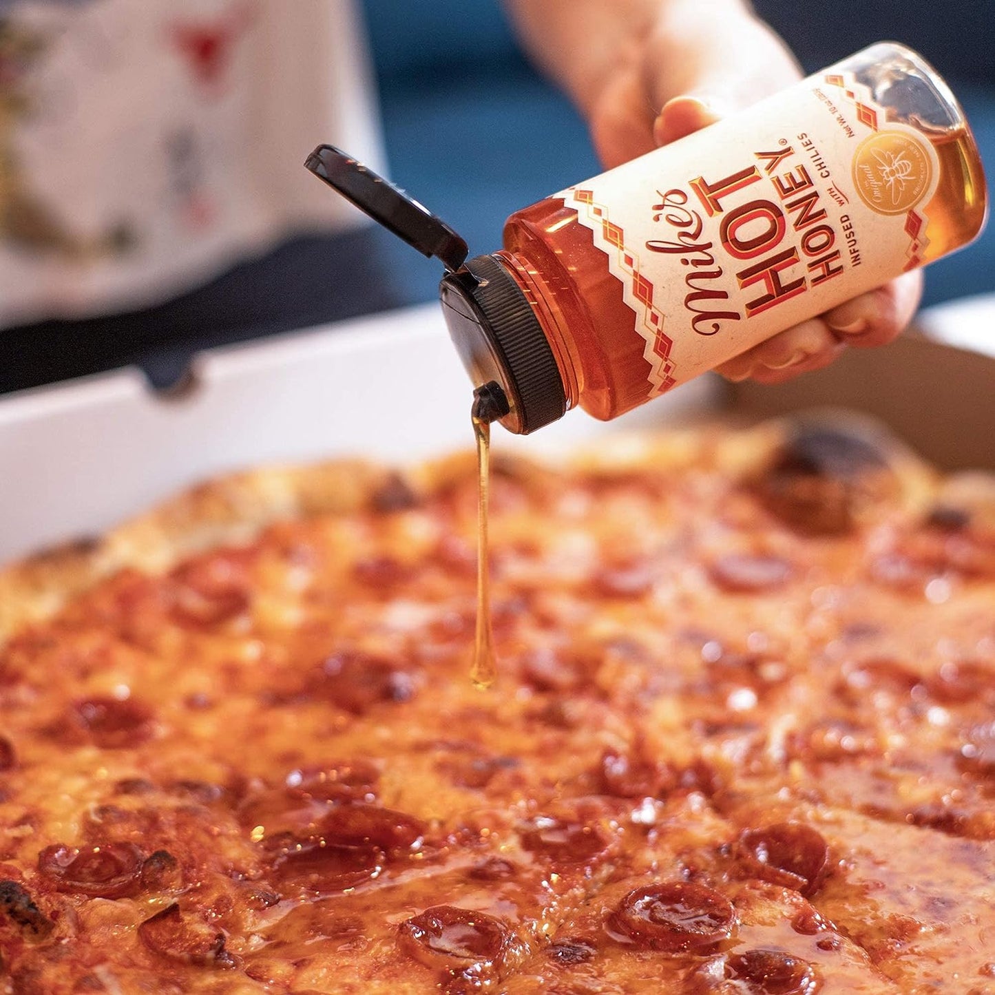 Mike'S Hot Honey, America'S #1 Brand of Hot Honey, Spicy Honey, All Natural 100% Pure Honey Infused with Chili Peppers, Gluten-Free, Paleo-Friendly (10Oz Bottle, 1 Pack)