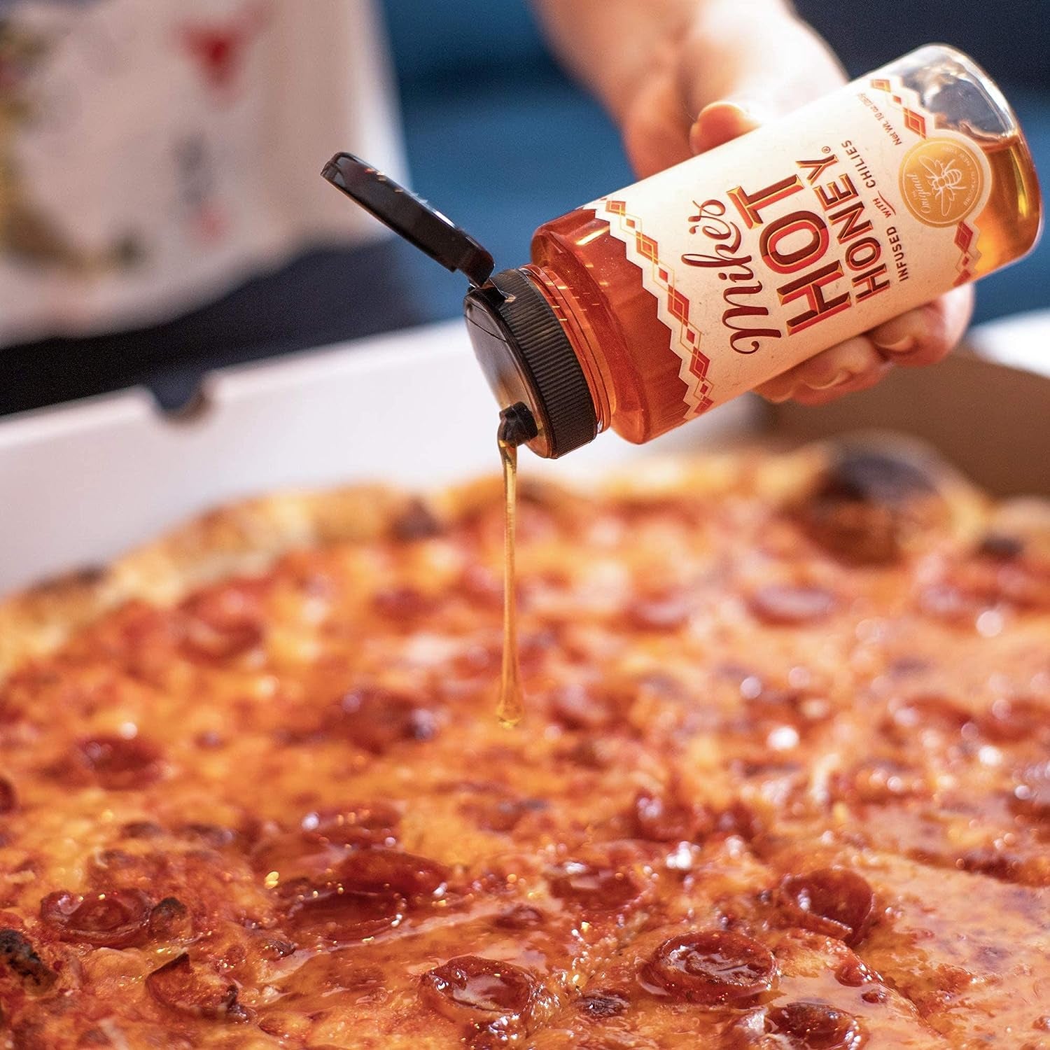 Mike'S Hot Honey, America'S #1 Brand of Hot Honey, Spicy Honey, All Natural 100% Pure Honey Infused with Chili Peppers, Gluten-Free, Paleo-Friendly (10Oz Bottle, 1 Pack)