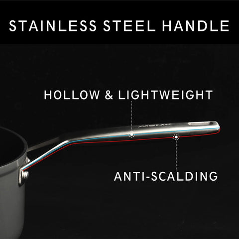 Image of Square Grill Pan with Lid, Stay-Cool Handle, Each Ridge Nonstick, Oven Safe Dishwasher Safe Induction Grill Pans for Stove Tops, Square Frying Pan, Bacon Pan, Indoor Chicken Skillet, 11-Inch