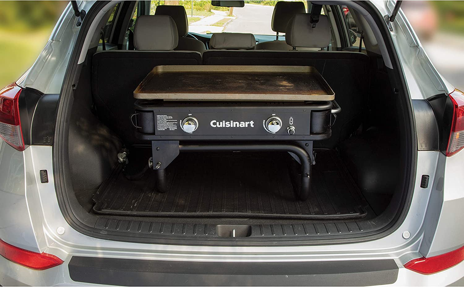 Flat Top Professional Quality Propane CGG-0028 28" Two Burner Gas Griddle