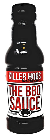 Image of Killer Hogs Barbecue Sauce Variety Pack - Original BBQ Sauce and Vinegar Sauce - Pack of 2 Bottles - 16 Oz per Bottle - 32 Oz Total