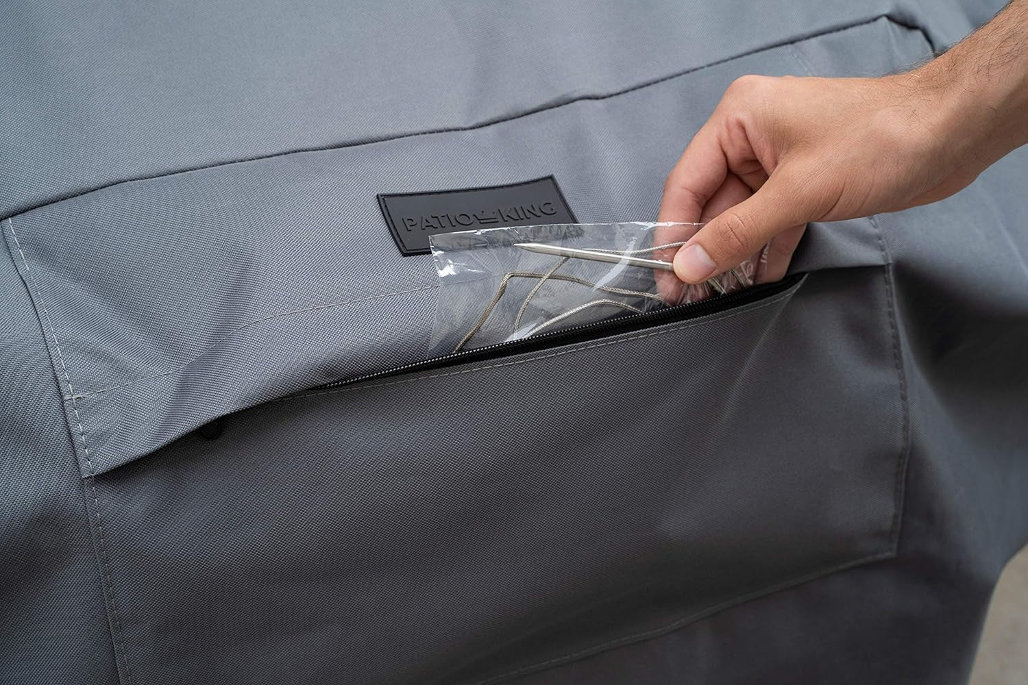 Grill Cover Replacement for Camp Chef Woodwind, Smokepro, All 24-Inch Pellet Grills - Upgraded Heavy Duty, Ultra-Durable, All-Weather Pellet Grill Cover - Charcoal Gray