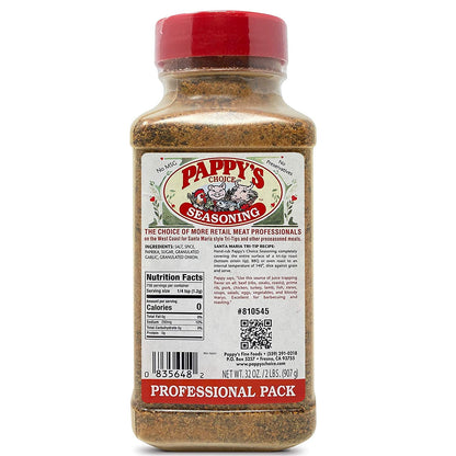 Pappy'S Choice Seasonings - Original. Perfect for Bbq and Smoked Brisket, Steak, Beef, Chicken, Fajita, Hogs, Rib, Seafood, Bagel, Popcorn, Jerk, Pizza and More.