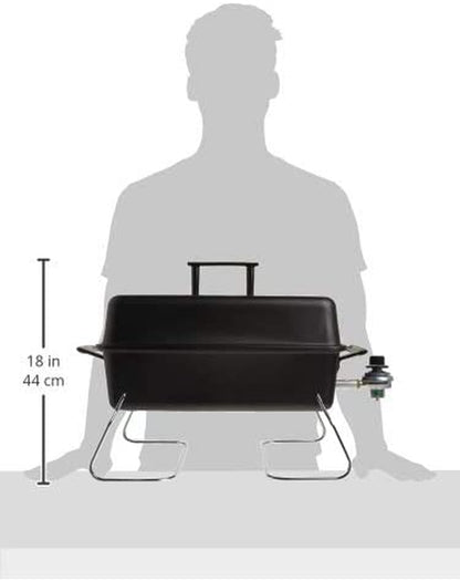 Portable Gas Grill | Liquid Propane | Porcelain Coated Grates | 465133010