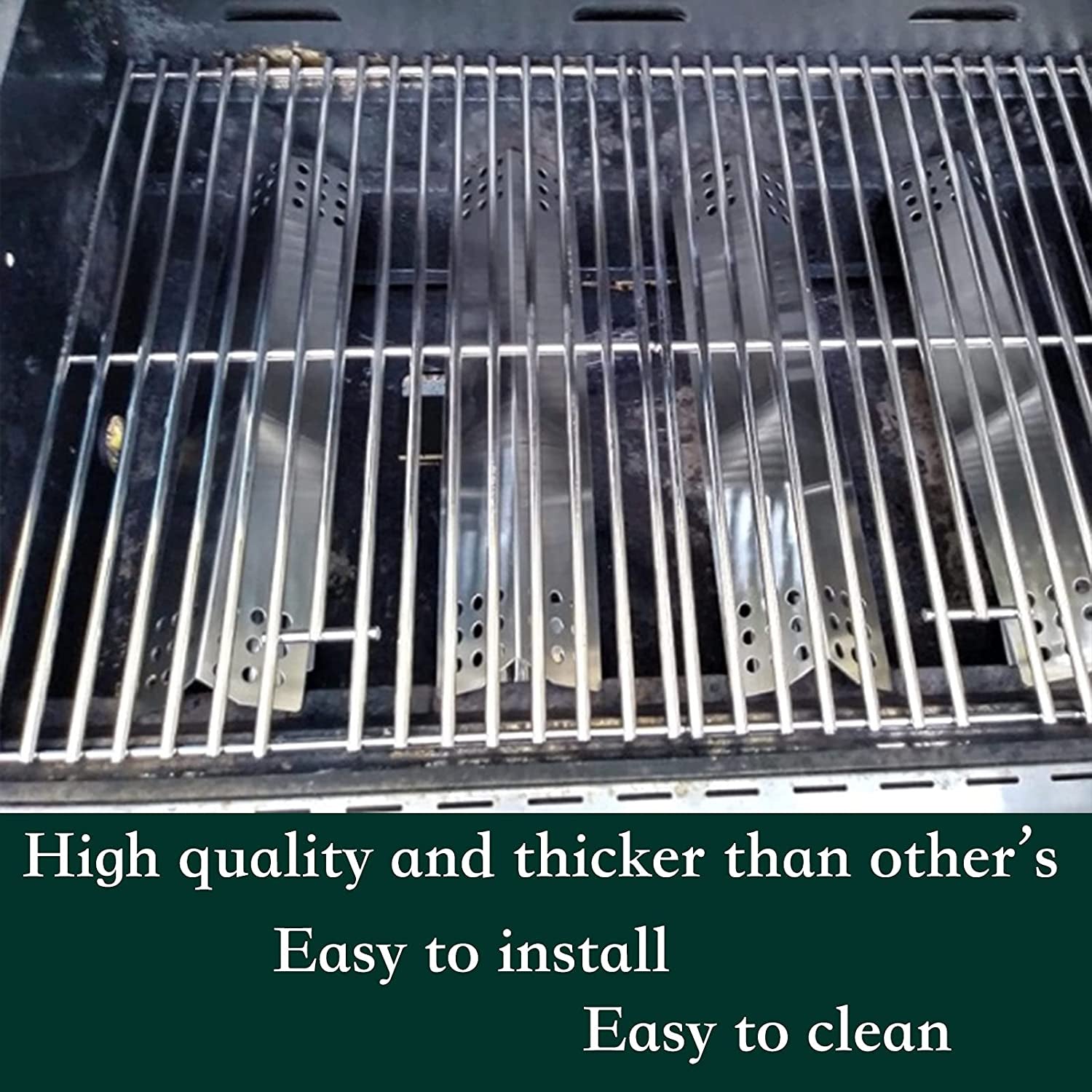 Grill Parts for Nexgrill 720-0882A 720-0896 730-0882A Replacement Parts Evolution Infrared plus 5 Burner 720-0882A Ignitor Wire Flame Tamer 720-0896 Burner Shields Tents Heat Plates