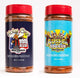 Meat Church BBQ Rub Combo: Holy Cow (12 Oz) and Holy Gospel (14 Oz) BBQ Rub and Seasoning for Meat and Vegetables, Gluten Free, One Bottle of Each
