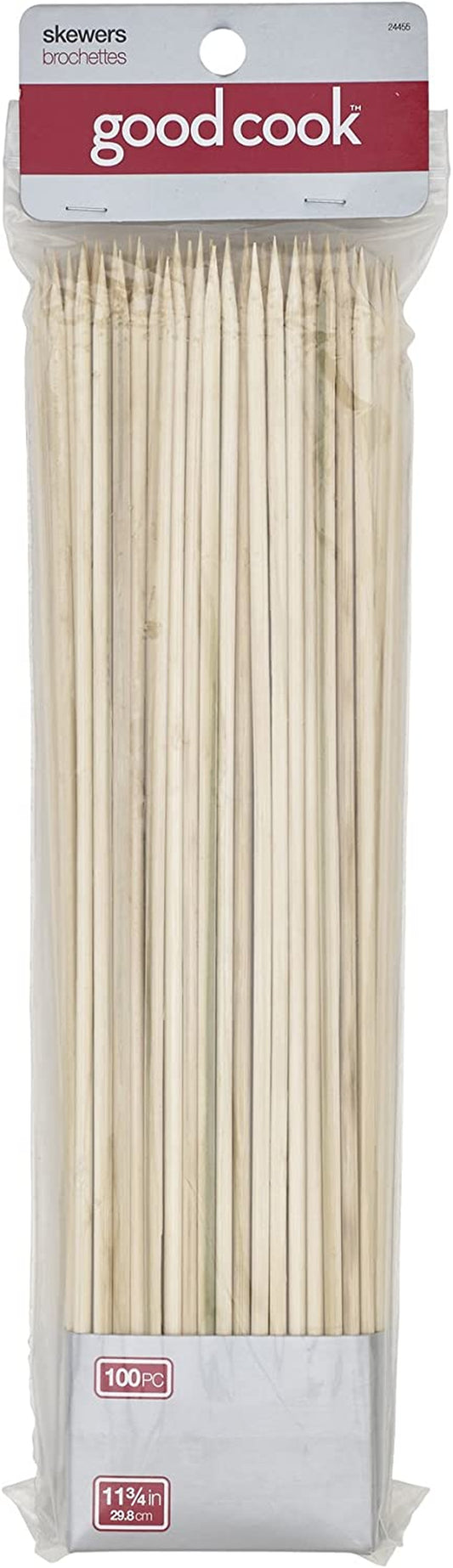 Good Cook 12-Inch Bamboo Skewers, 100 Count