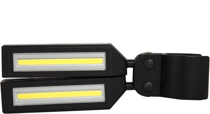 360-Degree Rotating LED Outdoor BBQ Grill Light, 5 X 7 Inches, Black