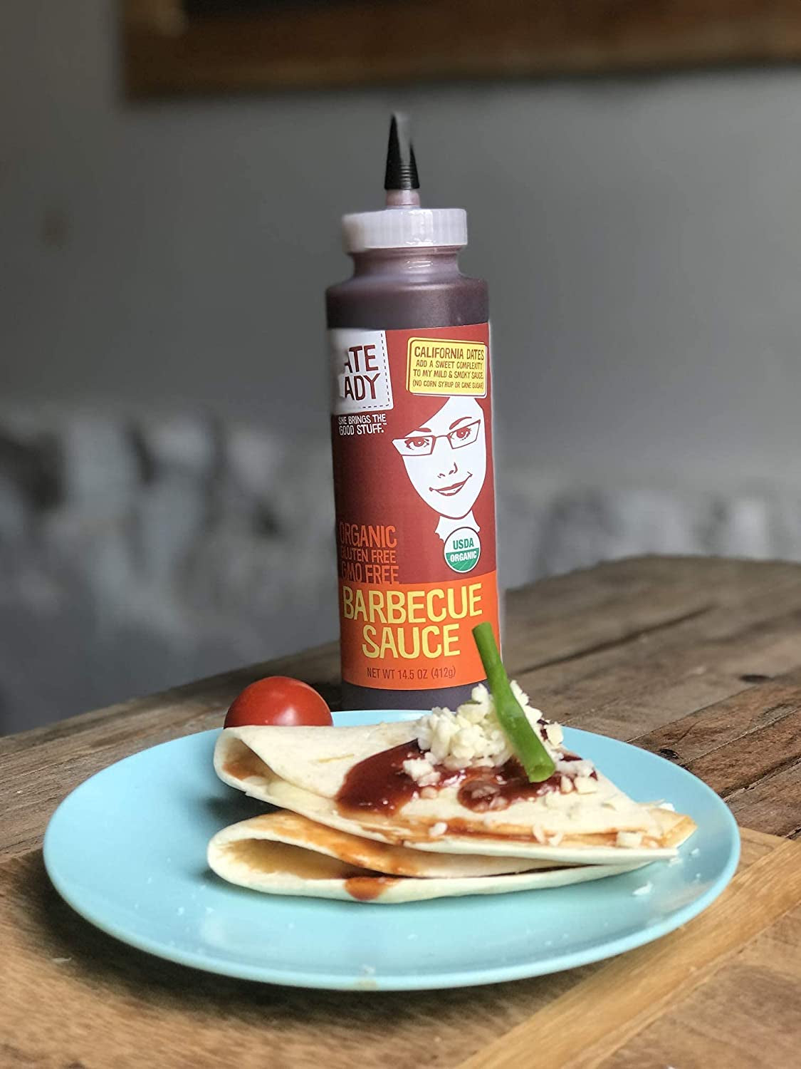 Organic BBQ Sauce | Gluten Free | Paleo Friendly | No Corn Syrup or Cane Sugar | No Added Flavors or MSG (2-Pack) Vegan Sauce