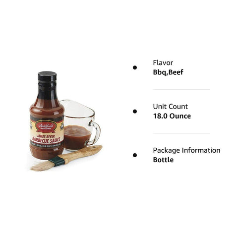 Image of James River BBQ Sauce 18 Oz Roast Beef Sauce