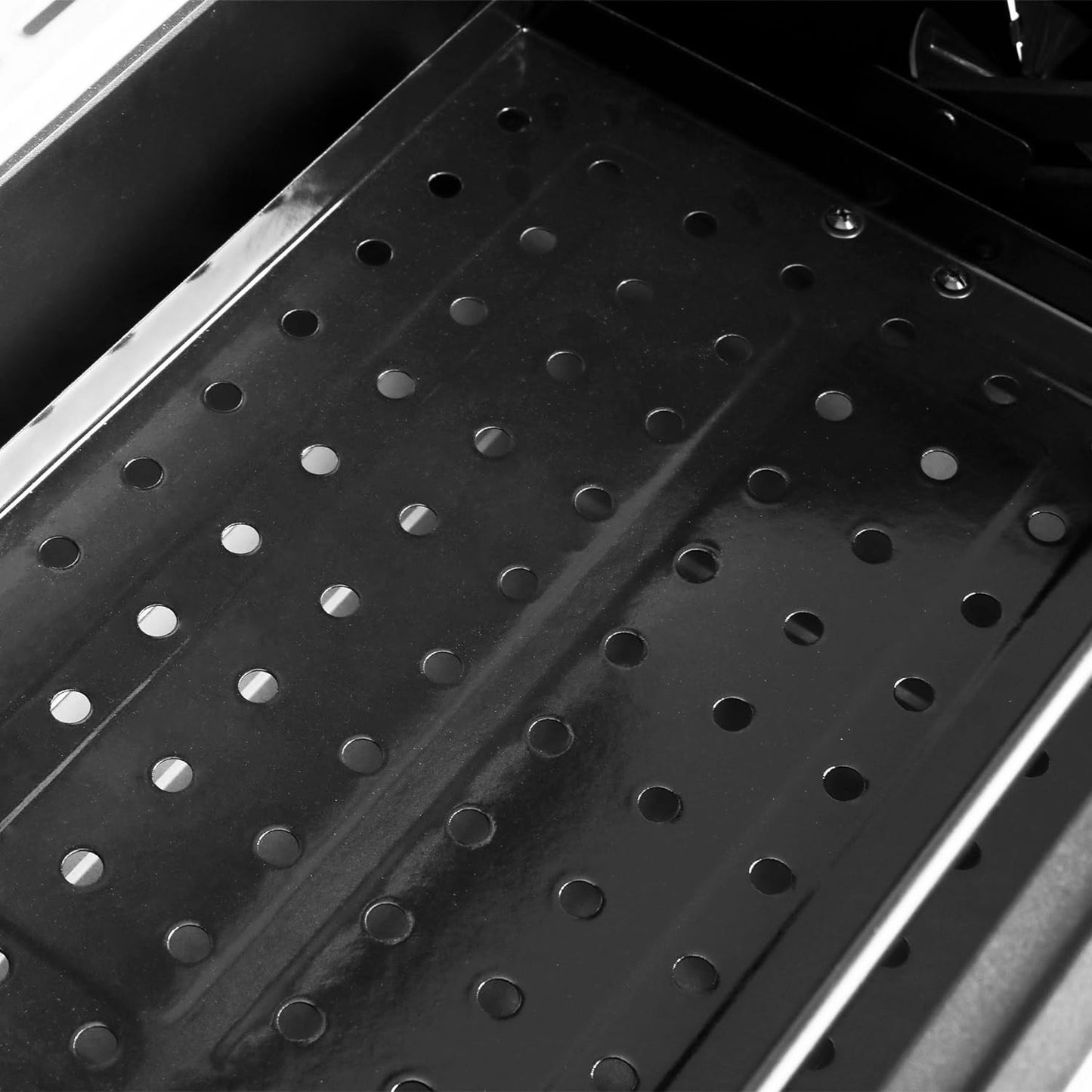 CD1824EN 24” Charcoal Grill Outdoor Smoker with Side Tables Backyard Griller Party BBQ Picnic Patio Cooking, Black