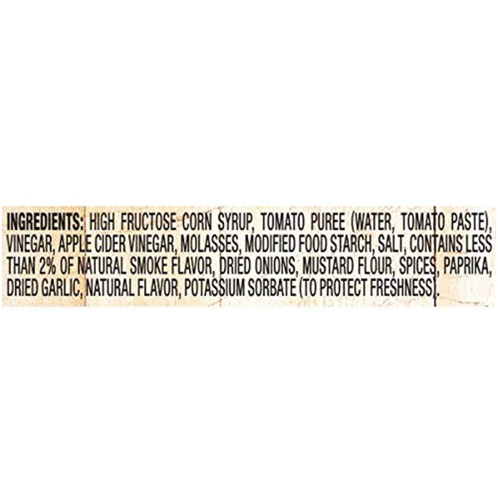 Kraft Hickory Smoke Slow-Simmered Barbecue Sauce, 17.5 Oz Bottle