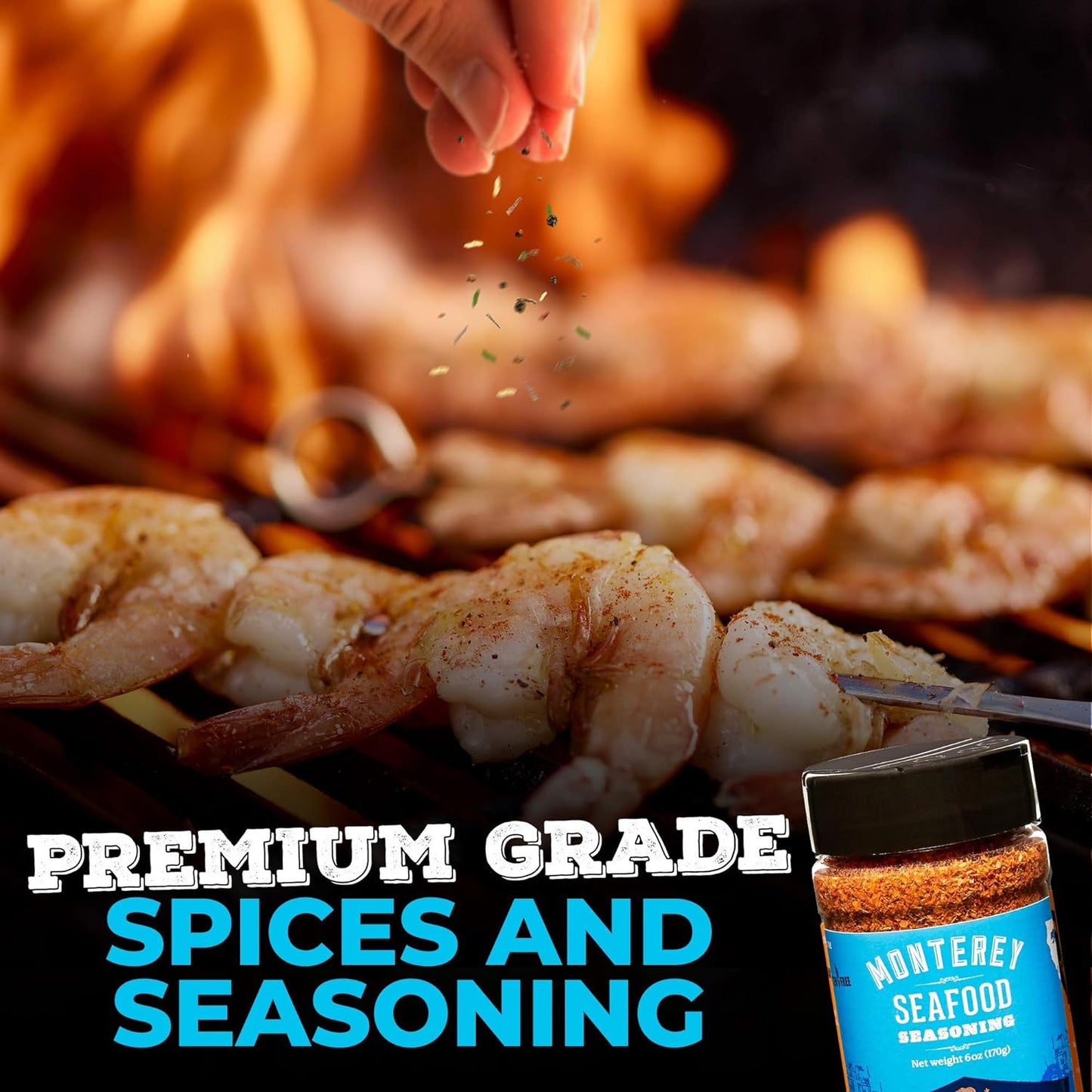 - Monterey Seafood Seasoning and Hog Wild Cajun Seasoning, Gluten-Free Bbq Rubs and Spices for Smoking