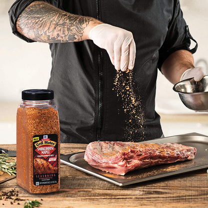 Mccormick Grill Mates Smokehouse Maple Seasoning, 28 Oz - One 28 Ounce Container, Perfect on Pork Chops, Chicken, Burgers and More