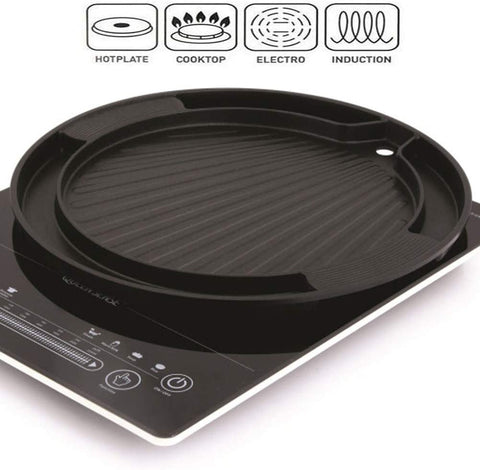 Image of Korean BBQ Egg Grill Pan, Even Heating and Easy to Clean, Perfect for Pork Belly