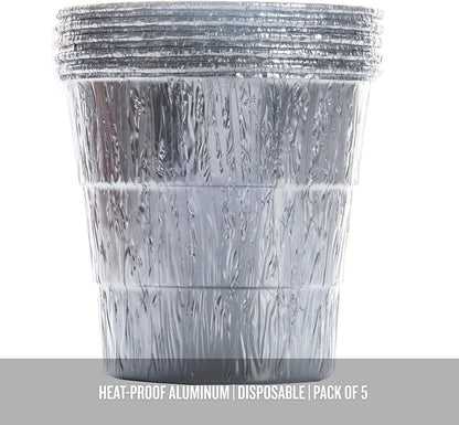 Traeger Grease Bucket Liner, 5 Count (Pack of 1)