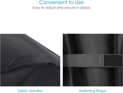 Unicook 58 Inch Grill Cover for Weber Genesis II, Genesis II LX 300 Series and Genesis 300 Series Gas Grills, Heavy Duty Waterproof Barbecue Cover, Fade Resistant BBQ Cover, Compared to Weber 7130