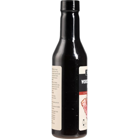 Tonnelli Vegan Friendly Worcestershire Sauce 12.7Oz | Vegan, Fish Free, Gluten Free, Kosher