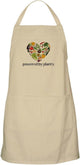 Vegetable Heart Grilling Apron