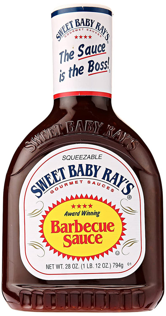 Sweet Baby Rays Barbecue Sauce, Original, 28 Oz