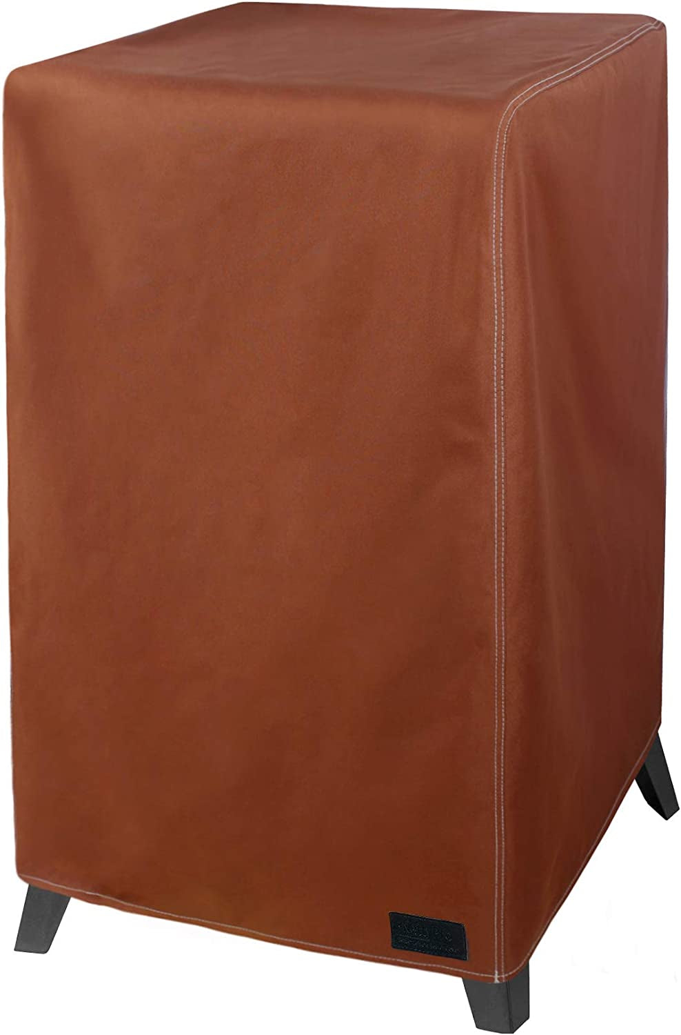 Netttypro 30 Inch Waterproof Electric Smoker Cover for Cuisinart Dyna-Glo Charbroil Digital Propane Vertical Smoker, Outdoor 600D Heavy Duty Square Smoker Grill Cover, Brown