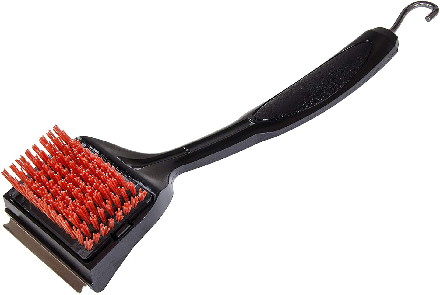 SAFER Replaceable Head Nylon Bristle Grill Brush with Cool Clean Technology - 8666894
