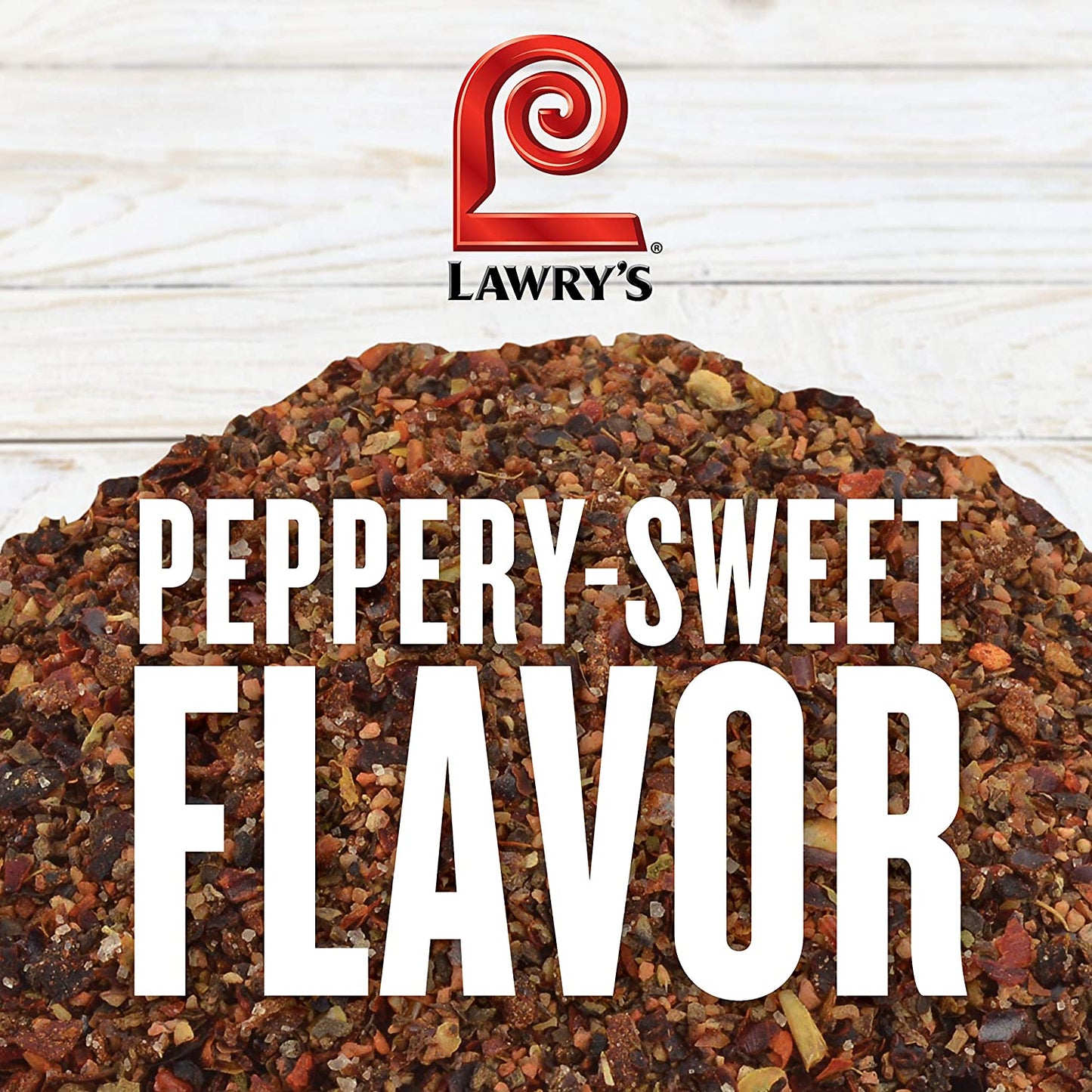 Lawry'S Seasoned Pepper, 10.3 Oz - One 10.3 Ounce Container of Seasoned All Pepper for a Well-Rounded Flavor of Black Pepper, Sweet Red Bell Peppers, and Spices