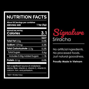 Fix Hot Sauce, Sriracha Sauce – Gourmet Natural Sriracha Chili Sauce, Spicy & Bold Flavor, Non-Gmo, Vegan, Great in Pho & Ramen, Sriracha Hot Sauce - Signature Flavor, 10 Oz (1 Pack)